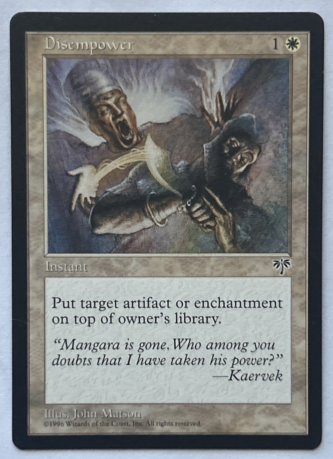 1996 Disempower Mirage Regular WOTC🔮🔮