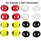 2Pair Silicone Earbuds Case Cover Ear Tips For Airpods 3 3rd Gen Generation 2021