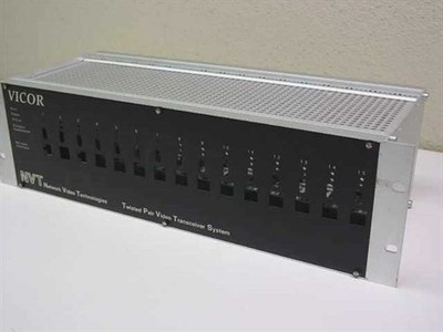 Network Video Technologies Twisted Pair Transceiver Power Module Chassis 518AR