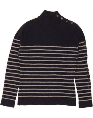 North Sails Damen Pullover Pulli mit Knopfleiste UK 12 Medium marineblau DN89