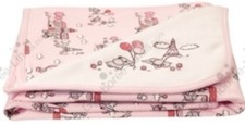 NWT Infant Gymboree SWEET PARIS Vintage Cotton Reversible BLANKET . . RARE