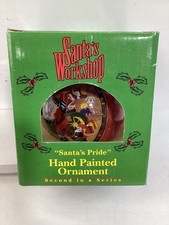 John Deere D Tractor Toy Shop 2000 Christmas Ornament Santa's Pride 2nd Series