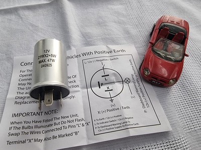 Rover Mini MG Midget Austin Healey Blinkergeber 47W 3-polig GFU2103