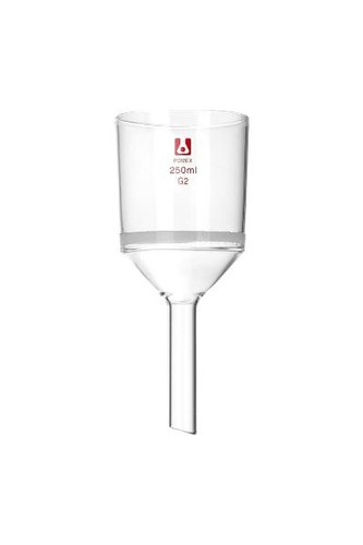 Borosilicate Sand Core Filter Funnel 35ml-2000ml Glassware G1-G6 Sand Cores gb - Afbeelding 8 van 9