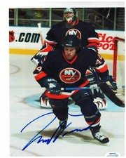 Janne Niinimaa Signed Autographed 8x10 NHL NY Islanders Hockey Photo ACOA