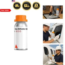 Cleaning Activator Agent 250ml for Glass Ceramic Bonding Adhesion