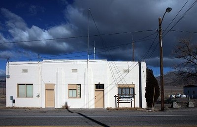 An old Mineral County sheriff's substation in a building dating to 1939 in the