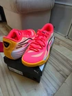 Puma All-Pro Nitro Basketball Shoes Sneakers Sunset Glow/Sun Stream Size 46