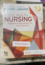 NEW Public Health Nursing  Text Book  10th Co...