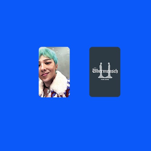 8pcs/set Kpop G-DRAGON FAM ZONE Ubermensch Self Made Photo Cards Photocard - Picture 7 of 9