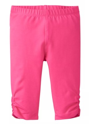 GYMBOREE NWT Mix N Match GIRLS LEGGINGS Capri Solid Pink KNIT 18-24 M ...