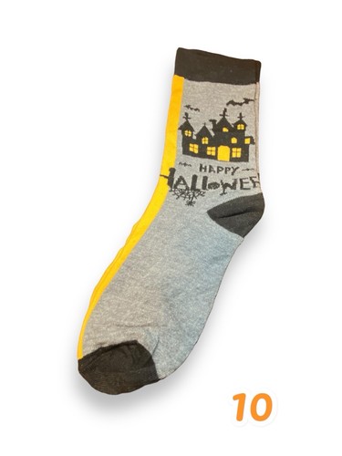 3 Pairs Halloween Crazy Socks Mid-Calf 100% Cotton Hipster 20 Choices Unisex - Picture 11 of 41