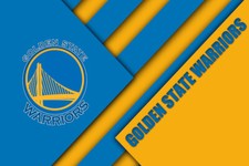 Golden State Warriors NBA Team Logo Basketball Wall Art Print Gift POSTER CANVAS