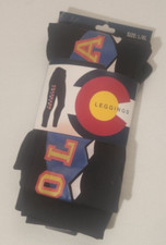 Women's Sport Leggings State of Colorado Flag Logo NWT