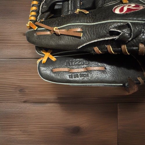 Rawlings Baseball Glove LHT Pro Taper 12 1/4 Leather Model A1225B - Picture 3 of 4