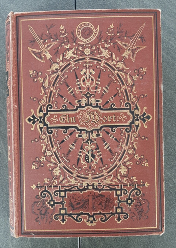 Ein Wort Roman von Georg Ebers von 1883 Vierte Auflage Deutsche Verlags-Anstalt - Bild 1 von 7