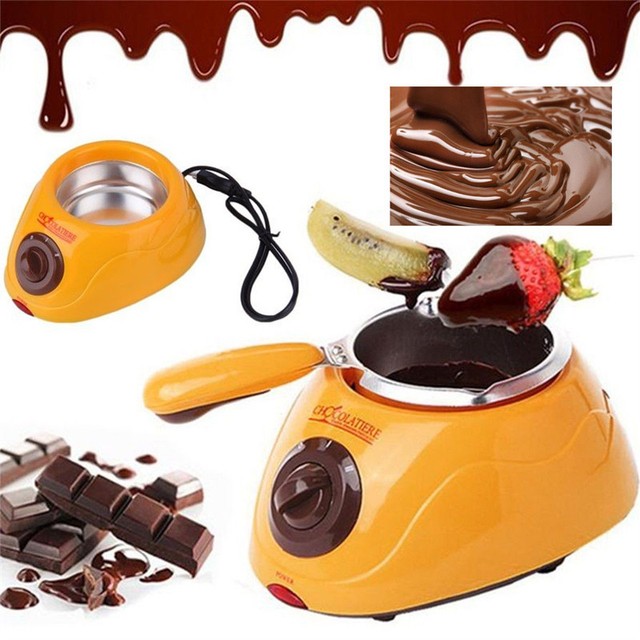 AC220V Euro plug Electric Chocolate Candy Melting Pot Melter Machine
