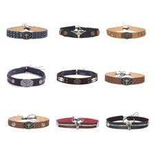 Hat Bands Leathers Adjustable Unisex Western Hat Jewelry Fedora Cowboy Hat Bands