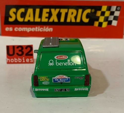 SCALEXTRIC CARROCERIA FIAT PANDA 45 4x4 #207 PARIS DAKAR'84 BENETTON - Imagen 3 de 6