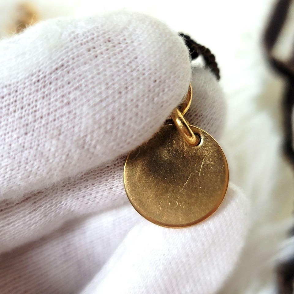 PRADA Necklace Dog Bear Charm Chain Good condition eBay