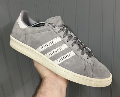 adidas gazelle silver green womens Adidas Consortium FY0732 Human Made Campus Mens Lifestyle Shoe