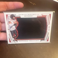 2020 Patrick Mahomes 20/99 National Treasures Collegiate Card Panini 68 Patch