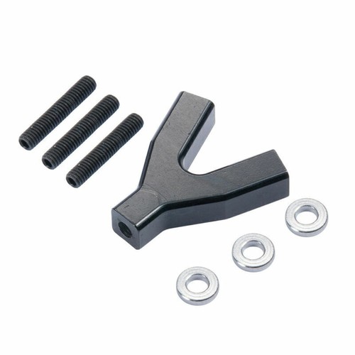 Black Alloy Metal Suspension Linkage Y-Link Mount Fr AXIAL SCX10 1/10 RC Crawler - Bild 4 von 5