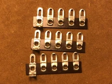 Lot of 3 New 5-Lug Phenolic Terminal Strips with Solder Lugs for Tube Amplifiers