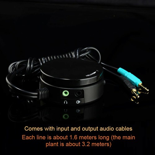 BT-Z2 Computer Speaker Headphone Switch Speaker Headset Switch w/Volume Control* - 第 4/8 張圖片