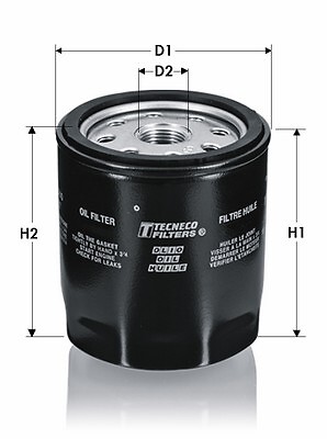 OL525 Tecneco Ölfilter für ALPINE,CITROËN,DAF,DAIHATSU,FIAT