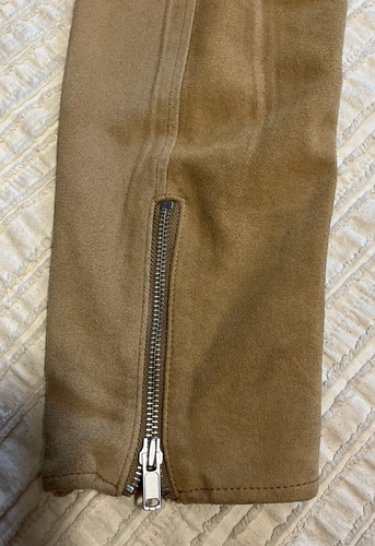 Gap Women’s Suede Moto Jacket XL - Picture 8 of 11
