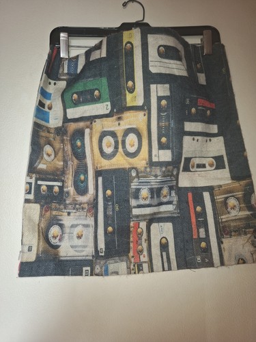 Vintage Cassette Tape Throw Pillow Cover 17x17