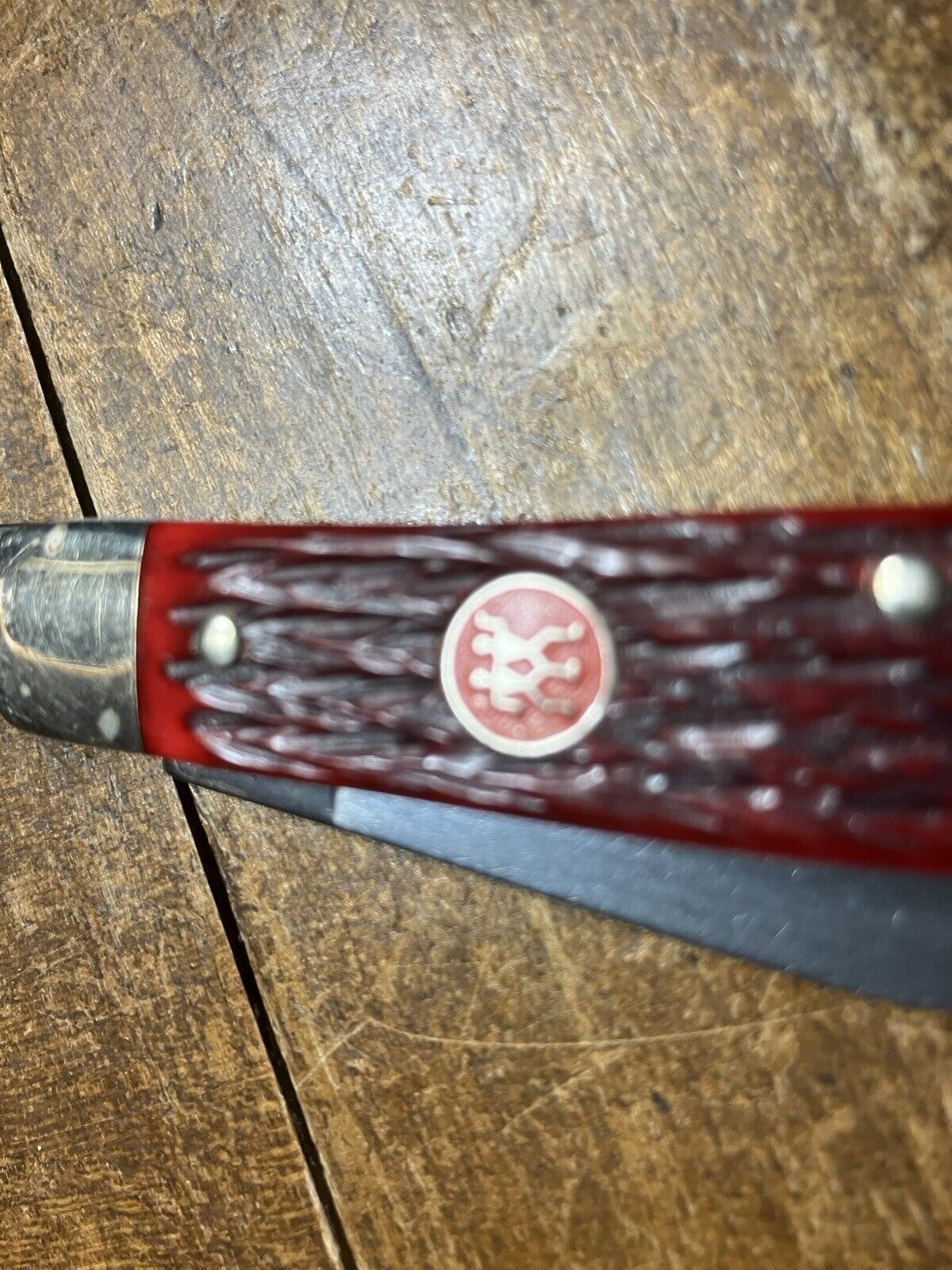 JA Henckels pocket knife Red 3 Blade