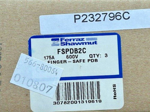 1 Stück Ferraz Shawmut - FSPDB2C - 175A - 600V - Schraub - Picture 3 of 3