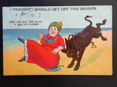 Vintage Corona Verlag Comic Serie Postkarte Nr. 604 - Cartoon Künstler um 1918