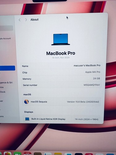 Apple MacBook Pro 14" 2024 M4 Pro 12-Core CPU 16-Core GPU 24GB 512GB Space Black - Afbeelding 19 van 24