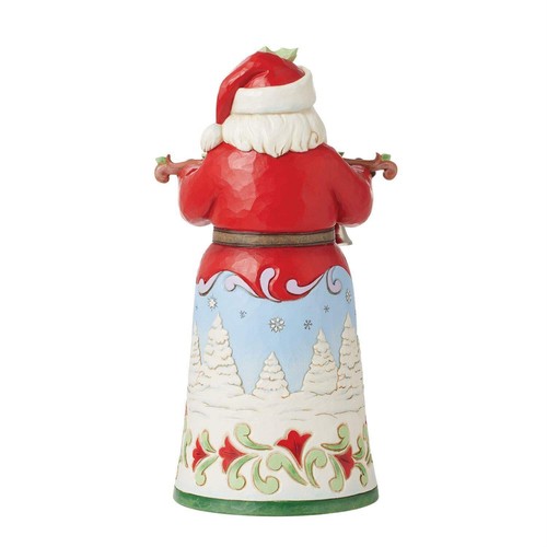 Jim Shore Santa Song Series Figurine 6015497 New 2024 Annual - Picture 3 of 4