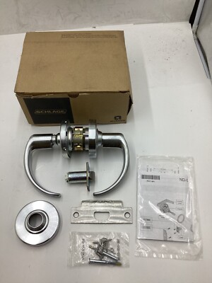 Schlage Commercial Sparta Privacy Lock Satin Chrome ND40S SPA 626