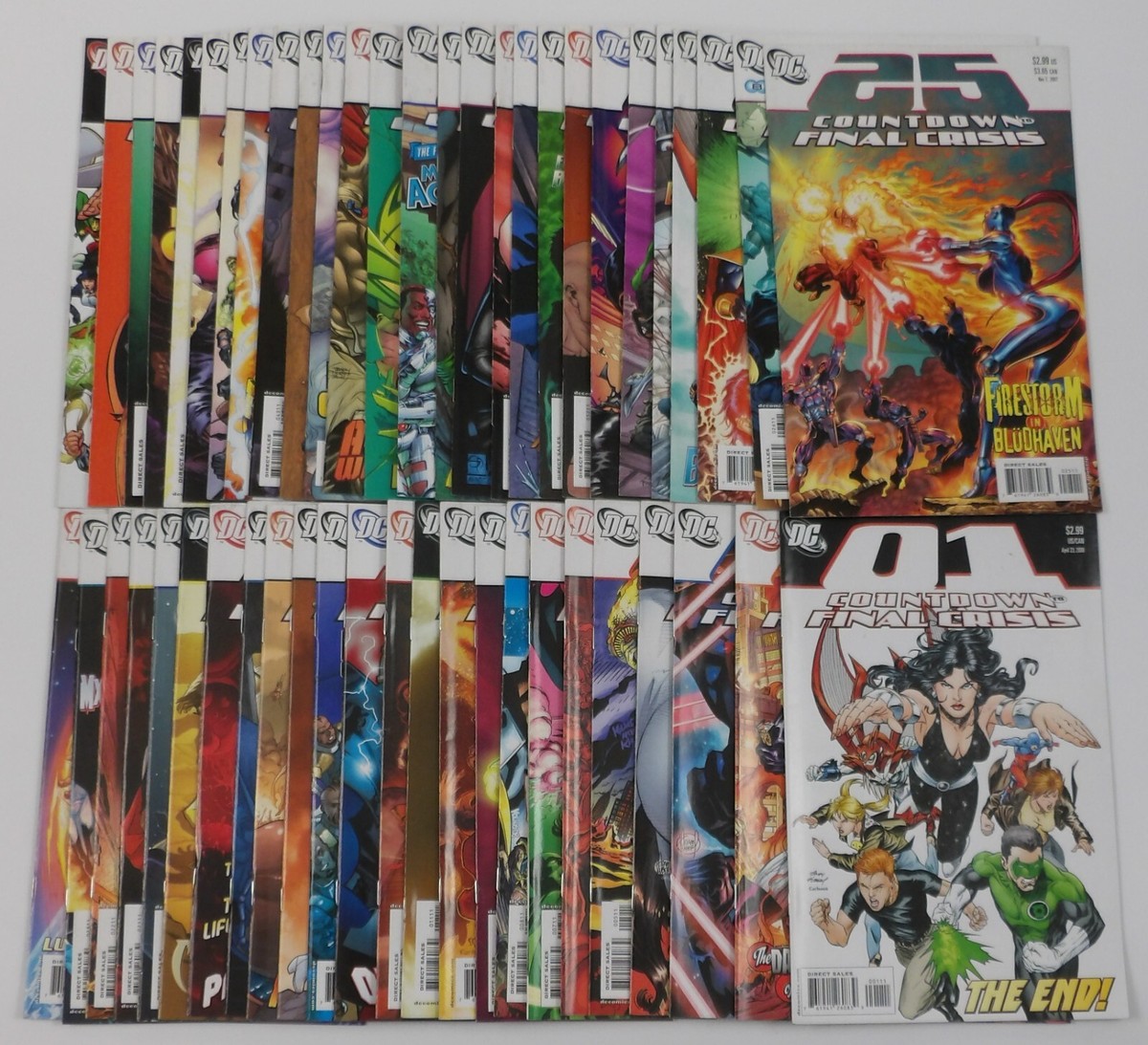 Countdown to Final Crisis #1-51 FN/VF/NM complete series - Justice