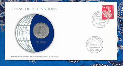 Coins of All Nations West Germany 2 Marks 1978 D UNC 