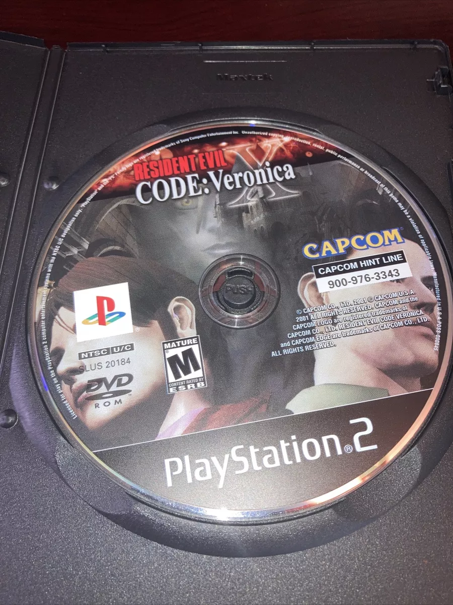 Resident Evil Code: Veronica X (Sony PlayStation 2, 2001) for sale online