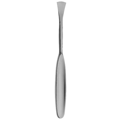 Langenbeck Periosteal Elevator, 8.1/2'', Curved Sharp Blade, 17 mm Wide, Premium