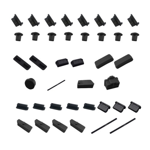 40 Stk Anti-Staub-Stecker Silikon Computer Mother Staubschutzkappe Staubstopfen - Afbeelding 3 van 6