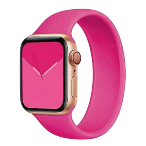 Correa de silicona de 38-49 mm para Apple Watch iWatch Ultra 8-1 SE Solo Loop - Imagen 33 de 36