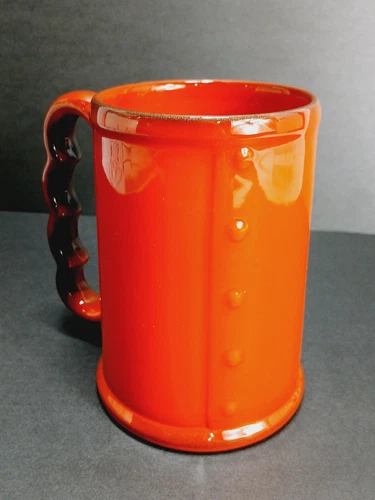 Vintage Metlox Poppytrail Red Rooster Large Coffee Mug/Cup  5" NICE