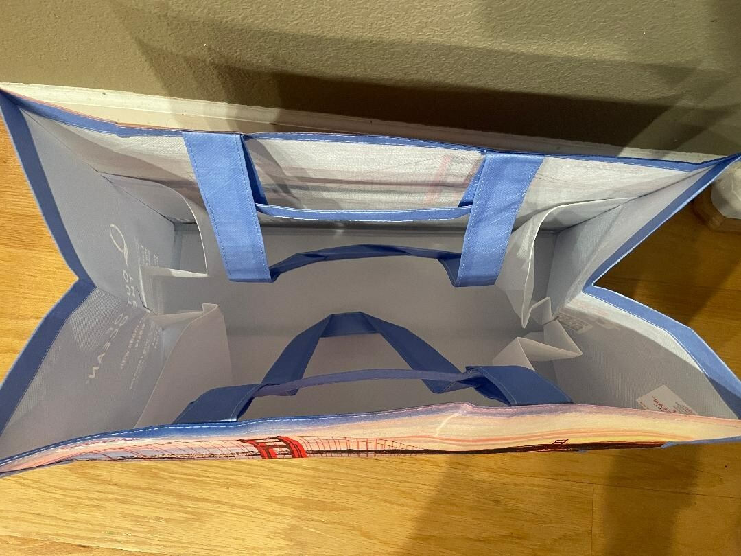 COSTCO REUSABLE SHOPPING TOTE BAG 3 Pack SAN FRANCISCO HAWAII CARIBBEAN ECO eBay