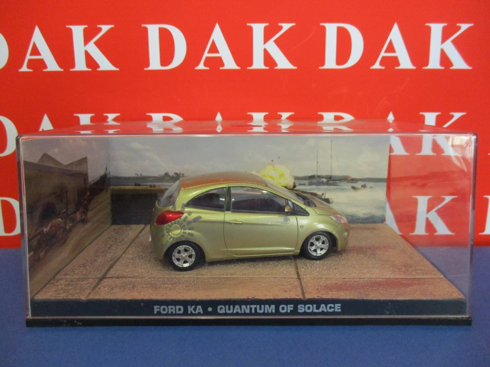 Die cast 1/43 Modellino Auto 007 James Bond Ford Ka - Quantum of Solace - Immagine 4 di 4