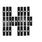 25 EDGER BLADES 8" X 2" FITS ECHO FITS STIHL FITS HUSQVARNA FITS RYOBI