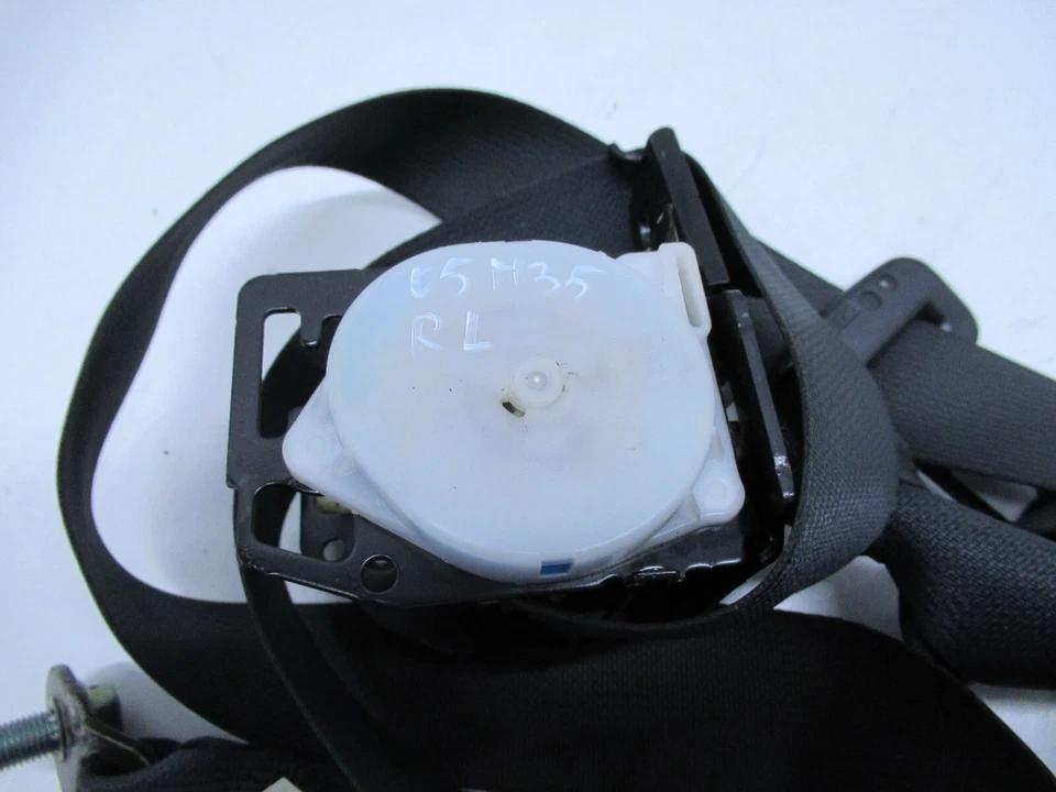 06-07 INFINITI M35 M45 TRASERO IZQUIERDO LADO CONDUCTOR CINTURÓN SEGURIDAD RETRACTOR OEM Foto 4 de 4