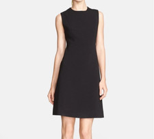 New KATE SPADE SICILY Black Sleeveless Stretch Sheath A-Line Dress Size US 10